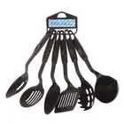 6Pcs Nylon Spatula Soup Spoon Set Non-Stick Kitchenware Cooking Utensil SFP