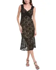 Nicole Miller Lucy Lace Midi Dress