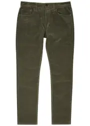 Paige Lennox Slim-leg Corduroy Jeans - Green - 30 (W30 / S) 30 (W30 / S)
