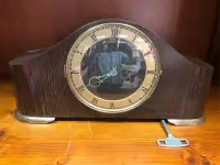 在飛比找Yahoo!奇摩拍賣優惠-德國 Junghans 古董 拿破崙 座鐘 / 機械鐘