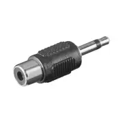 3.5mm Male stereo plug to Rca Female jack Audio Connector adaptor Joiner