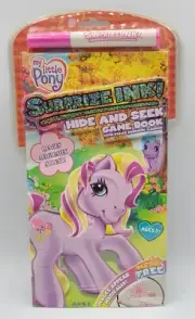 My Little Pony Surprize Ink Hide and Seek Game Book Mess Free Fun NOS