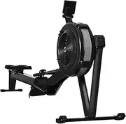 JJoias Air Rowing Machine, Foldable Gym Rowing Machine, Damper Level Cardio Machine for Full Body Workout, Home Rowing Machine with LED Display, Home Gym Rowing Machine