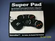 2 X Super Sega Infrared Remote Control Pad Controller Genesis Wireless megadrive