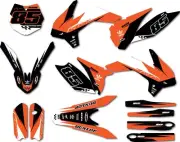 Graphics for KTM 85 SX 2013 - 2017 Account Style sticker kit custom decals