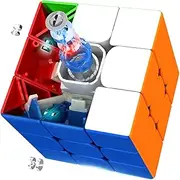 Willking Moyu RS3M 2021 MagLev 3x3 Magnetic Speed Cube moyu RS3M Maglev Professional 3x3 Stickerless Speed Cube Upgraded Version of Moyu RS3M 2020 (RS3M Maglev ver.)