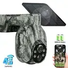 Solar Battery Camera Wireless Hunting Cams Human/Animal Detection Waterproof Cam