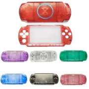 Clear Green Replacement Front Back Faceplate Cover For PSP3000 PSP 3003 3002 300