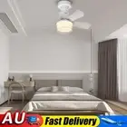 Ceiling Fan Light 5 BladesLED Light Fan with Extension Connector (White) HOT