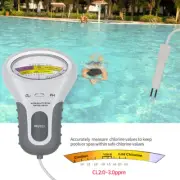 Light Weight Ph Cl2 Tester With Probe Test Ph Value Chlorine (Cl2) Content Water