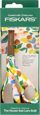 Fiskars Adventure Orange-Handled Scissors, 8", Titanium Blade Coating**
