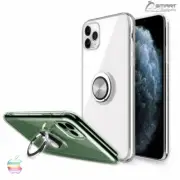 Clear Finger Ring Stand Tpu Gel Case Cover For iPhone11 / iPhone 11 Pro Max