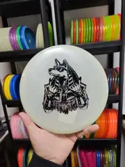 Innova Anubis Infinite White 180g #4 Disc Golf midrange Metal Flake Glow C-Blend