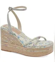 DOLCE VITA Women's Elvia Strappy Platform Wedge Sandals