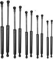 Shock Rod Struts Car Gas Spring Support Boot Bonnet Gas Strut Bars Caravans Doors Windows Hatches Boat Bus 800N 300-500mm Gas Spring Struts(350mm)