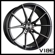 20" VERTINI RF1.2 FORGED BLACK CONCAVE WHEELS RIMS FITS LEXUS RC350 (for: Lexus)
