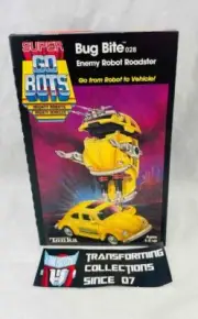 Vintage Tonka 1984 Super GoBots Bug Bite New in Box MIB