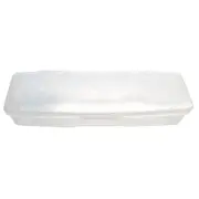 3pcs Small Plastic Manicurists Personal Box Storage Case Container White