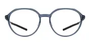 Ic! Berlin IC5011-D Enshi Blue Waters Men's Glasses Blue Size 51 - Private Health Rebate - Blue Light Block Available