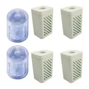 6Pcs for X10 S10 W10S S20 X20 L10S Ultra / L10 Ultra Vacuum Cleaner Parts + Module Silver Ion Accessories