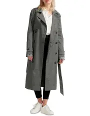 [Belle & Bloom] Empirical Trench Coat in Washed Black