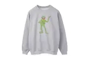 The Muppets Womens/Ladies Classic Kermit Heather Sweatshirt (Heather Grey) - UTBI1804