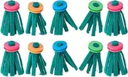 Fish Breeding Spawning Mop, Reusable Breeder Slate, Foam Ring Floating Scrubber for Rainbowfish, Snails, Amphibians, Turtles, Freshwater Aquariums 1.77x3.94 Inch