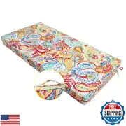 FUNHOME Outdoor Bench Cushion 42 x18 x3 Inch,Waterproof Portable Settee Cushi