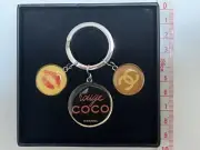 CHANEL Key ring Keychain Coco Mark Novelty