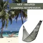 Outdoor Sport Hammock Outdoor Sport Camping Hammock Nylon Mesh Rope Net A0L1