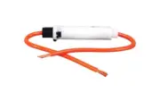 US Hardware RV-366C Nylon 12V 30A RV Round Inline 6 Wire Fuse Holder Loop