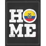 HOME: ECUADOR FLAG PLANNER FOR ECUADORIAN COWORKER FRIEND FROM QUITO UNDATED PLANNER DAILY WEEKLY MONTHLY CALENDAR ORGANIZER