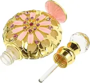 BELLIFFY Small Glass Perfume Bottle Refillable Essential Oil Container for Women Lightweight Pocket for Storing Fragrance Perfume and Lotion present Occasion
