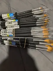 70 AQUA ELITE PRINCETON WATERCOLOR PAINT BRUSHES!!!