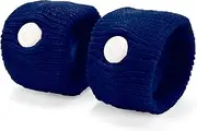 Sea-Band Anti-Nausea Acupressure Wristband for Motion & Morning Sickness - 1 Pair Navy Blue