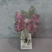 Bath & Body Works BUTTERFLY QUARTET Wallflower Plug In Scent Control Nightlight