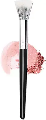 Makeup Brush, Cheek Brush Blusher Brush Foundation Makeup Brush Fiber Stippli...