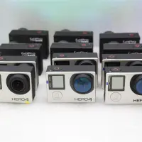 在飛比找露天拍賣優惠-快速發貨 GoPro HERO 4 BLACK 黑銀狗4二手