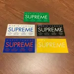 現貨 SUPREME WORLD FAMOUS 世界巡迴 ㄧ組 貼紙 新垣結衣