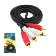 2 RCA Male to 2 RCA Male Composite Video AV Cable Plug Video Cables