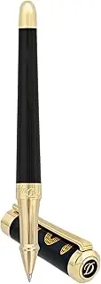 S.T.Dupont 462676 Rollerball Pen, Black/Gold, One Size