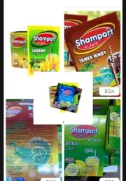 12 Shampart Instant Drink Powder MANGO TAMER HINDY LIMON