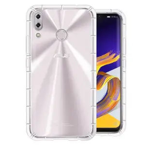 【YANG YI 揚邑】ASUS ZenFone 5/5Z 2018 空壓氣囊式防撞耐磨不黏機清透手機殼(ZE620KL/ZS620KL)