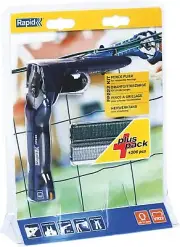 Rapid Fence Plier Kit with Magazine Including 200 Hog Rings Quickload, FP222, 40