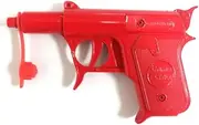 SPUD Gun 3 in 1,Shoots Potato PELLETS Water Plastic CAPS DIE-CAST Metal - Red