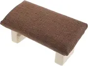 CAXUSD Wooden Ergonomic Kneeling Stool for Better Posture Natural Aesthetic Design for Home Reading Office Work Meditation Versatile Knee Support Bench Enhances Concentration Productivity