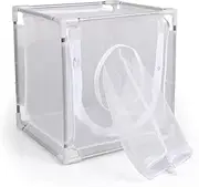 RESTCLOUD Insect Breeding Cage, Insect Rearing cage with Ultra Fine Mesh, Size 12" x 12" x 12"