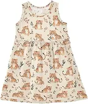 [Caihoyu] Girls Summer Tank Dresses Toddler Fashion Spring Dresses Birthday Gift, Multicolor09, 6 Years