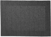 Maxwell & Williams Table Accents Wide Border Placemat 45x30cm Charcoal