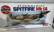 Airfix 1:24 Supermarine Spitfire Mk 1A Series 12 12001 Model Kit FACTORY SEALED